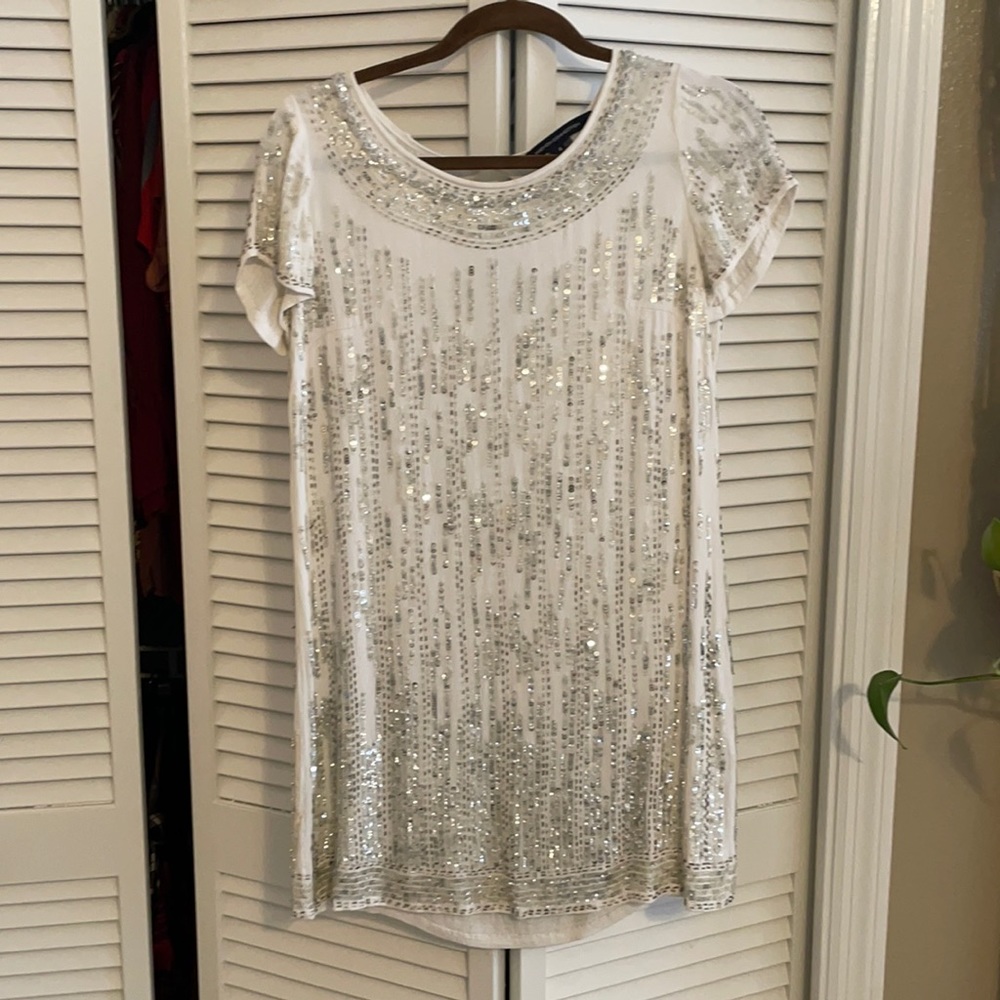 French Connection Sequin Mini Dress